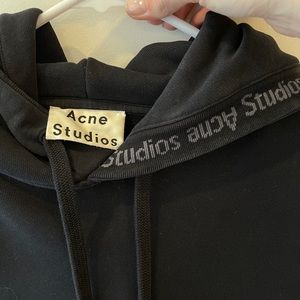Acne Studios Yala Hoodie Black